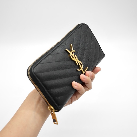 🍓YSL Cassandra Zip Around Wallet - Picture 15 of 15